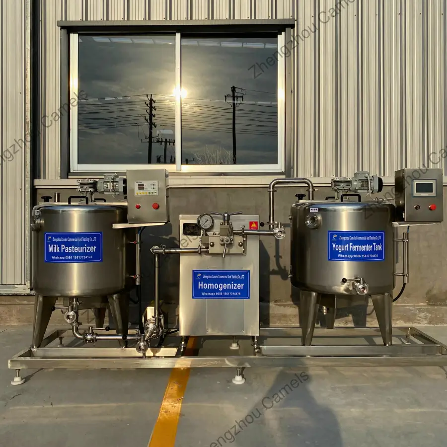 150L yoghurt production line for milk processing, 304 stainless steel